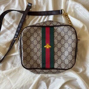 Gucci Crossbody Bag with bee on front